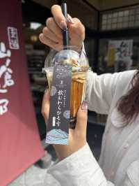🥤飲むわらび餅ドリンクで贅沢タイム@丸須製菓