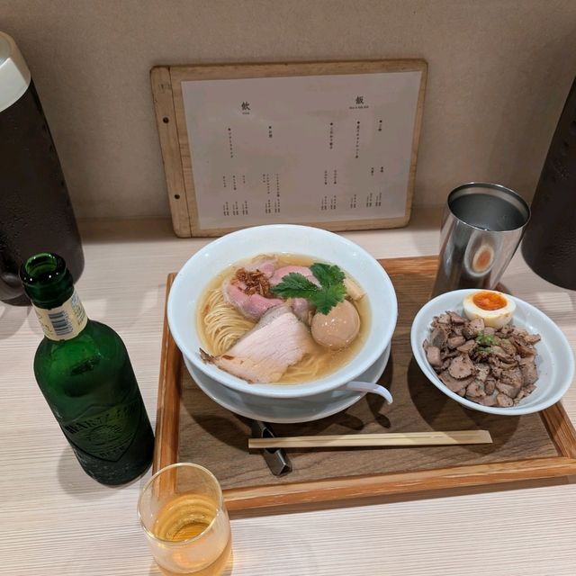 🇯🇵大阪「なにわ麵次郎」來一碗米其林必比登拉麵啦！