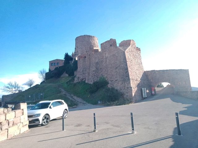 Cardona castle in Spain is unique