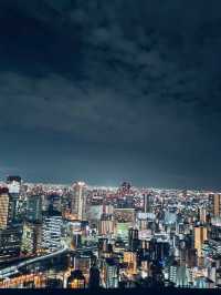 Starlit Osaka: A Night at Umeda Sky Building