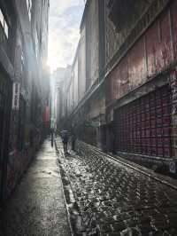 Vibrant Graffiti Art Lane 
