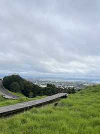 🏞️奧克蘭最高城市視角｜伊甸山 Mt Eden 🌋城市與火山的靜默對話