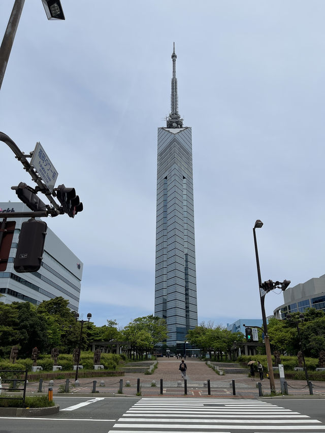 登上福岡塔｜看見福岡的浪漫與廣闊