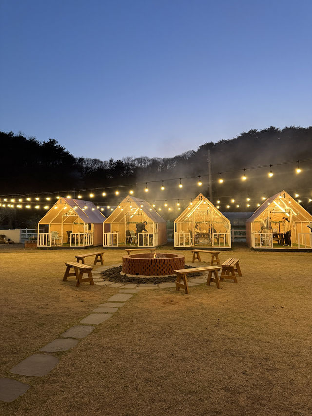 몸만 가면 되는 낭만 가득 야외바베큐장❤️