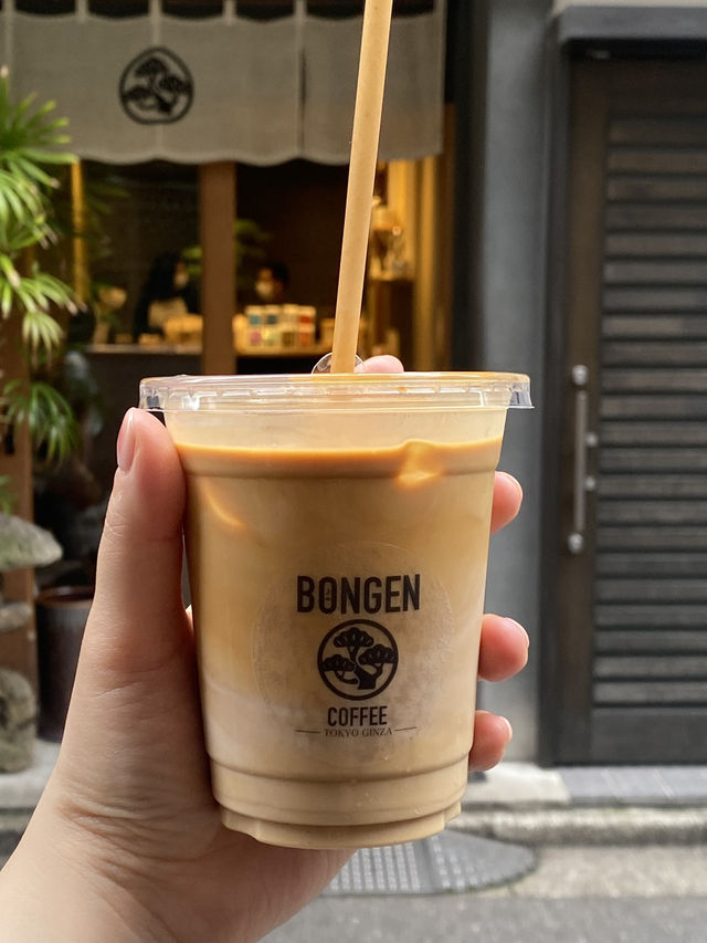 도쿄 골목길 산책하다가 발견한 작은 카페, 본겐 커피☕