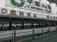 202507丹東：一趟直視北韓的邊境凝視📍鴨綠江 1 號碼頭遊船