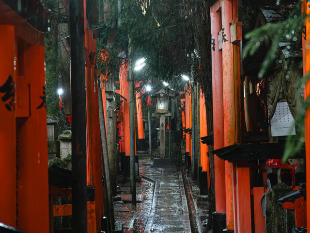 【伏見稲荷大社】千本鳥居の幻想世界へ⛩️願いを込めて歩く、朱のトンネル