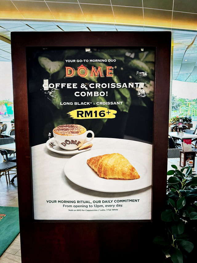 Cozy Conversations and Classic Comforts at DÔME, IOI City Mall