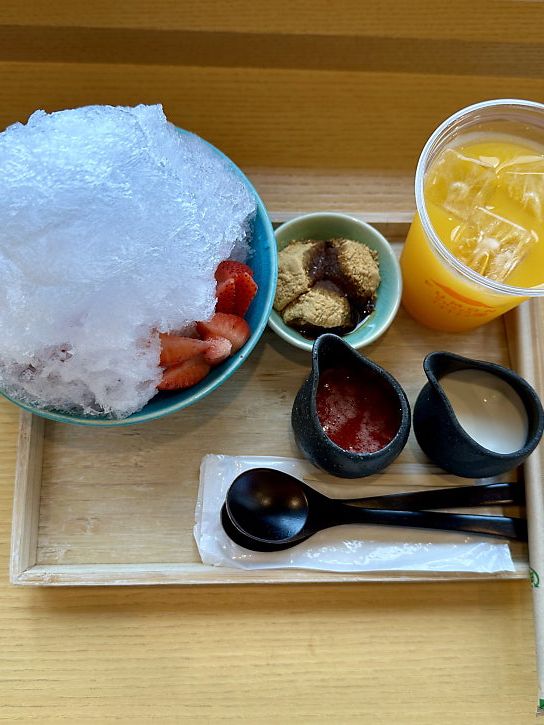 교토의 전통 디저트 카키고오리 맛집