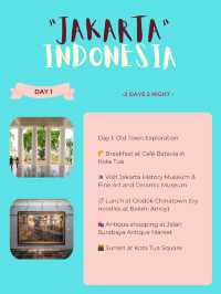🇮🇩 Jakarta Itinerary 16: History & Colonial Charm 🏛️📜