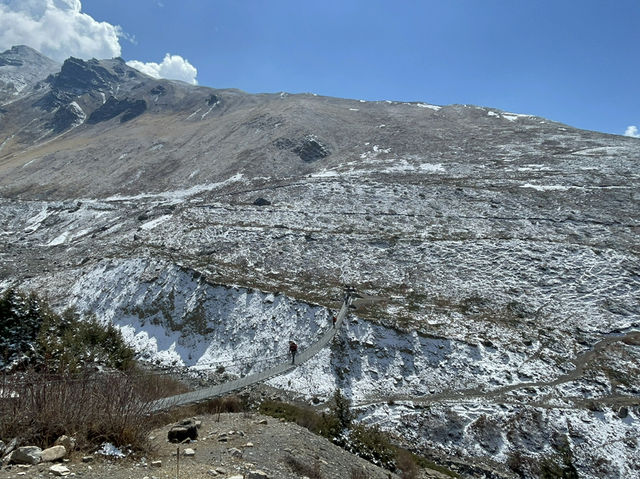 To explore the Himalayas while challenging myself👫⛰️😍🏔️😎🌲