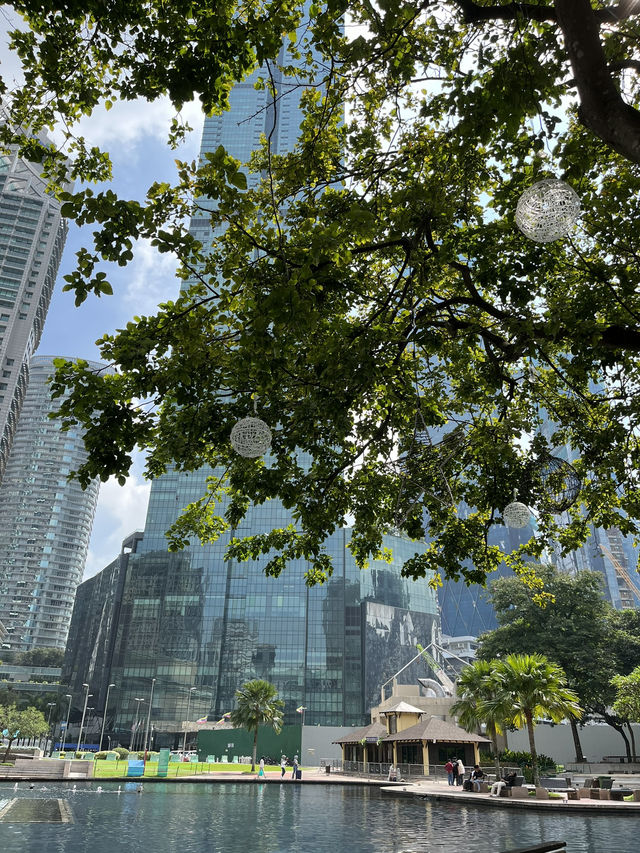 📍 Petronas Twin Towers + KLCC Park ✨