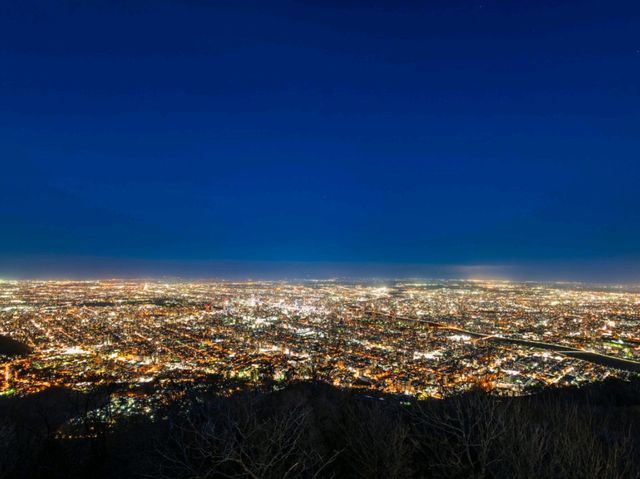 日本搭纜車上藻岩山看夜景💕🥳