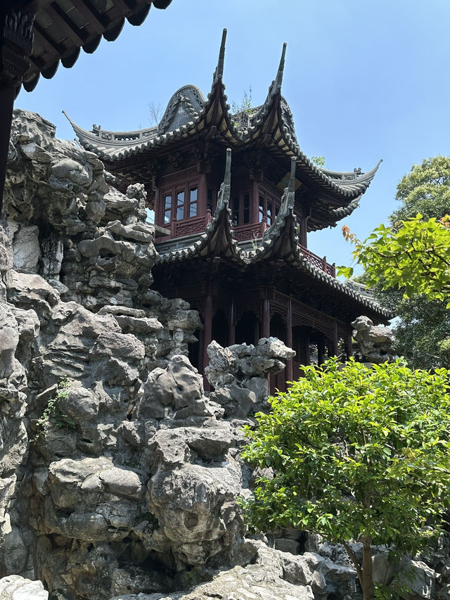 🏯 上海豫園|走進江南園林的精緻世界 🏯 上海豫園|走進江南園林的精緻世界