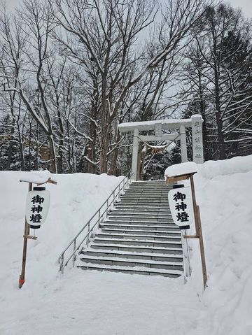 ❄️⛩️ ศาลเจ้าโจซังเค (Jozankei Shrine)
