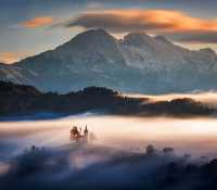 🇸🇮 Jamnik, Slovenia — A Fairytale Church Beneath the Alps
