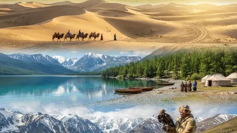 Explore 5 Breathtaking Spots in Mongolia (From Lush Grasslands to Vast Deserts) — traveler post in Hami