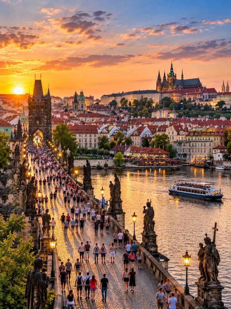 一生に一度は訪れたい！中欧の魔法にかけられた街、プラハ。
