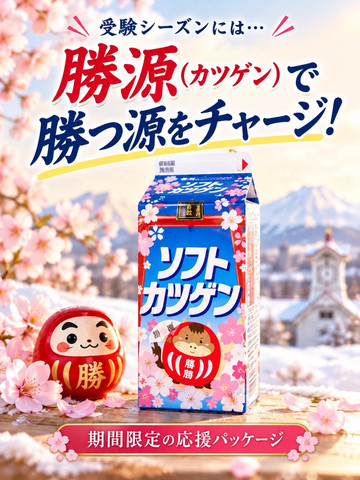 北海道に来たら絶対飲んで！！道民のソウルドリンク「カツゲン