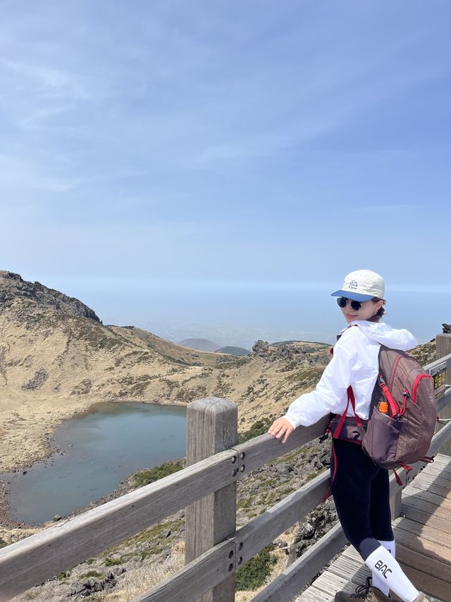 제주여행에 한라산이 빠지면 절대 안돼! 백록담 보고 가세요~.<