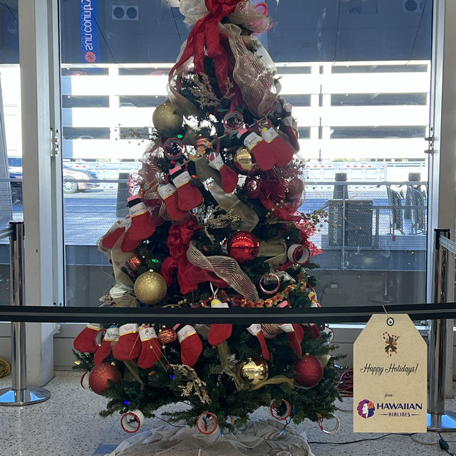 Little Elves visited the Harry Reid Airport