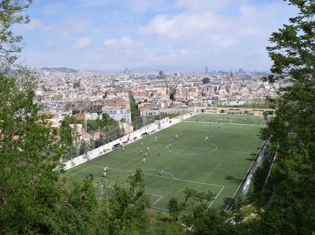 Beautiful views of Barcelona 