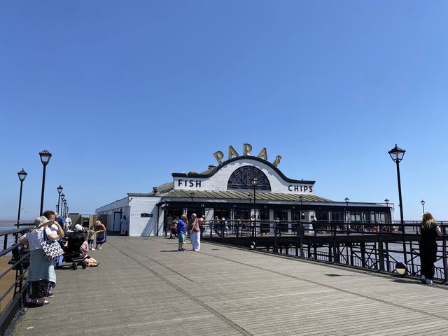 Charming Day at Cleethorpes Pier 🎡🌊
