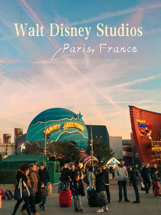 Fun Day at Walt Disney Studios in Paris 🐭🇫🇷