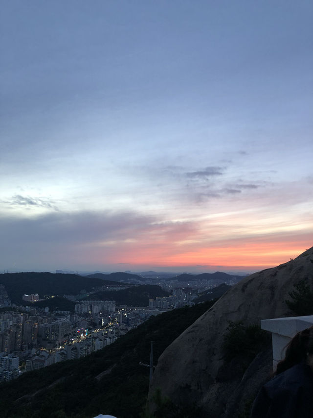 서울 도심속에서 가벼운 등산을!
