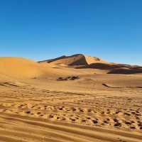 Nice camel ride in Merzouga desert