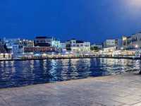 Dreaming of Crete's Venetian Harbour - Golden Seas, Twinkling Tavernas? ✨