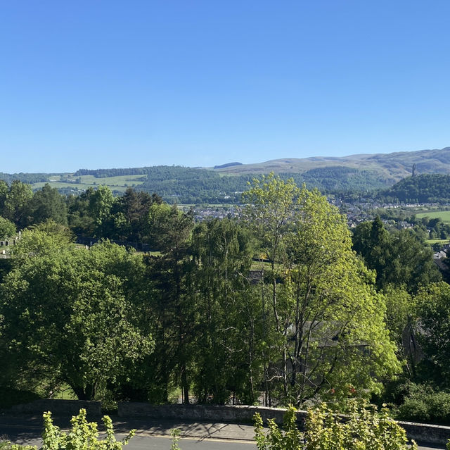 The beautiful green spaces of Stirling, Scotland 
