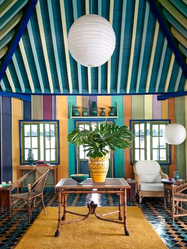 🌿 Villa Oasis: Yves Saint Laurent’s Hidden Paradise in Marrakech 💙