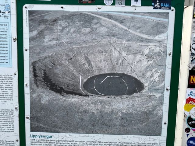 🌋 Kerið Crater, Iceland — A Volcanic Wonder