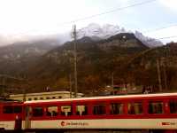 Golden Express, Maiden Peak, and Lauterbrunnen Village.
