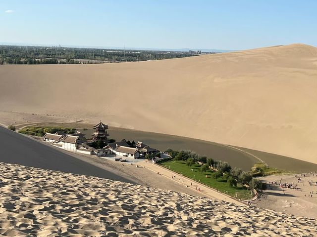 鳴沙山·月牙泉｜天下沙漠第一泉