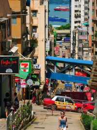 堅尼地城 在香港 citywalk也太美了吧~長長的海岸線、各種風格的建築、浪漫的街景~太值得一遊啦