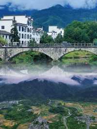 皖南的水墨江南，在宏村被一一展現