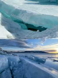 賽裡木湖藍冰：攝影愛好者的天堂，不容錯過的自然奇觀！