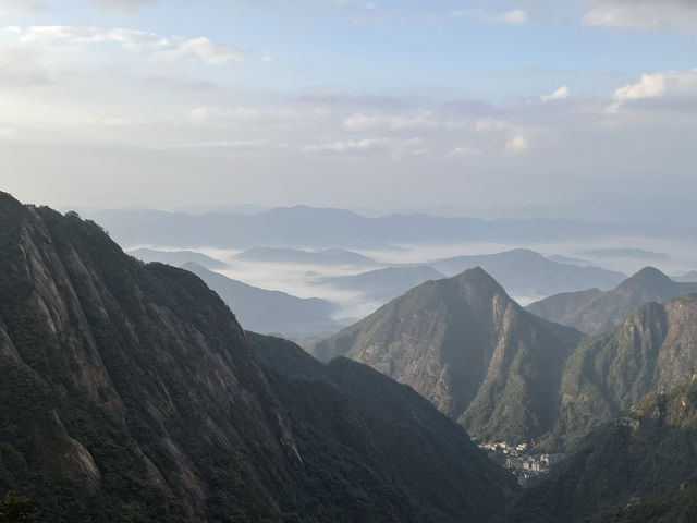 三清山，我最早起的山