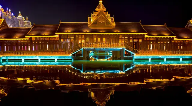 Mekong River Six-Country Floating Market