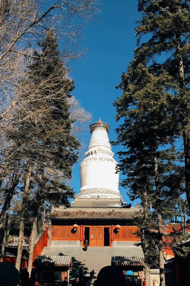 雪後の五台山こそが、心の中の神である