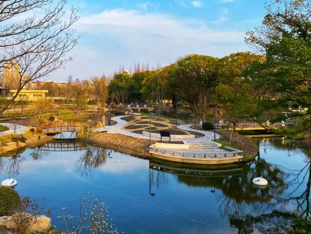 Shanghai Botanical Garden‖Newly Built Landscape Reflection