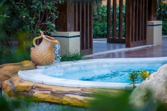 徽派建築私家庭院‖廣州卓思道溫泉度假酒店。