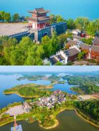 就在蕲春藏在湿地公園里絕美古鎮