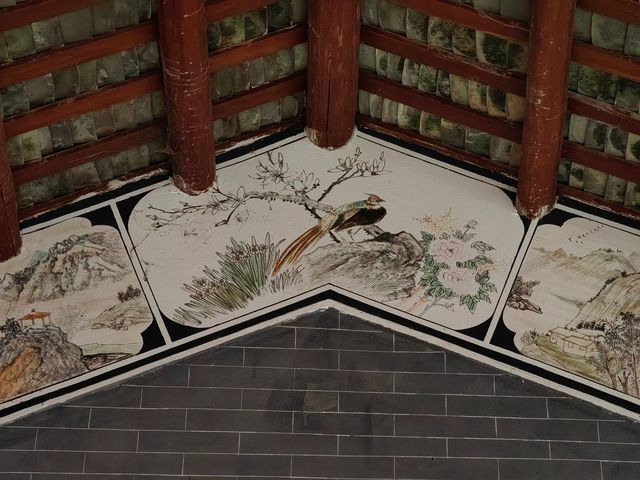 廣西平南中團古村。