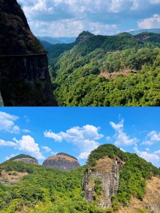 The Five Finger Mountain is a must-see in Guangdong. 