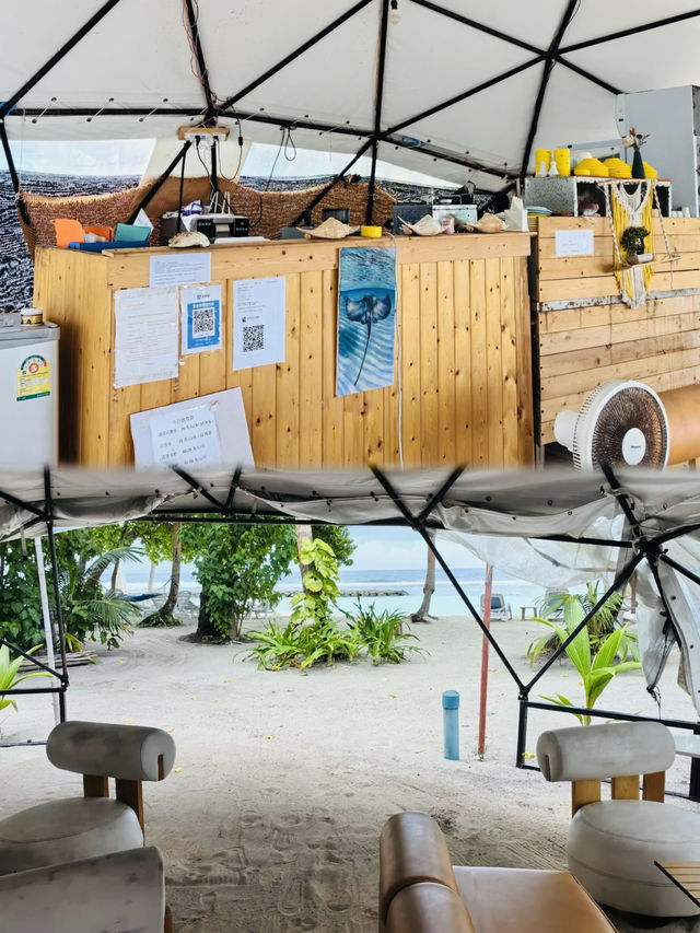 住在馬爾代夫 Fulidhoo 民宿感覺就是不一樣。