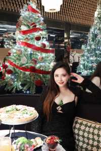 美翻了新天地4米高的歌劇院水晶聖誕樹～。