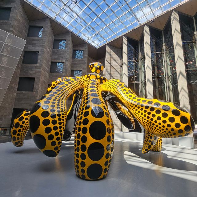 草間彌生，波點女王，墨爾本 NGV 大展。